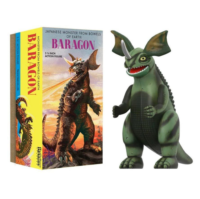 TOHO ReAction Action Figure Retro Tin Wave 1 - Baragon (Marusan Tin)