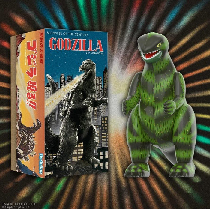 TOHO ReAction Action Figure Retro Tin Wave 1 - Godzilla (Marusan Tin)
