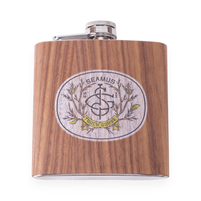 Touch Gorse | 6oz Stainless Steel Hip Flask