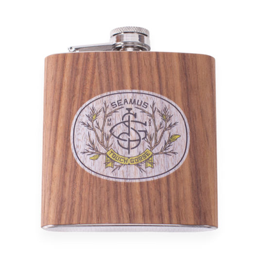 Touch Gorse | 6oz Stainless Steel Hip Flask
