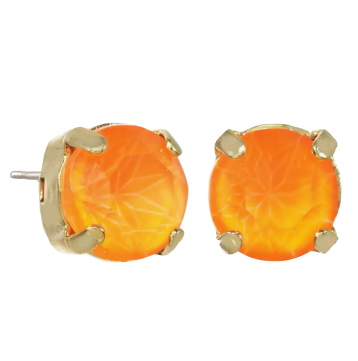 Tova Round Stud Earring