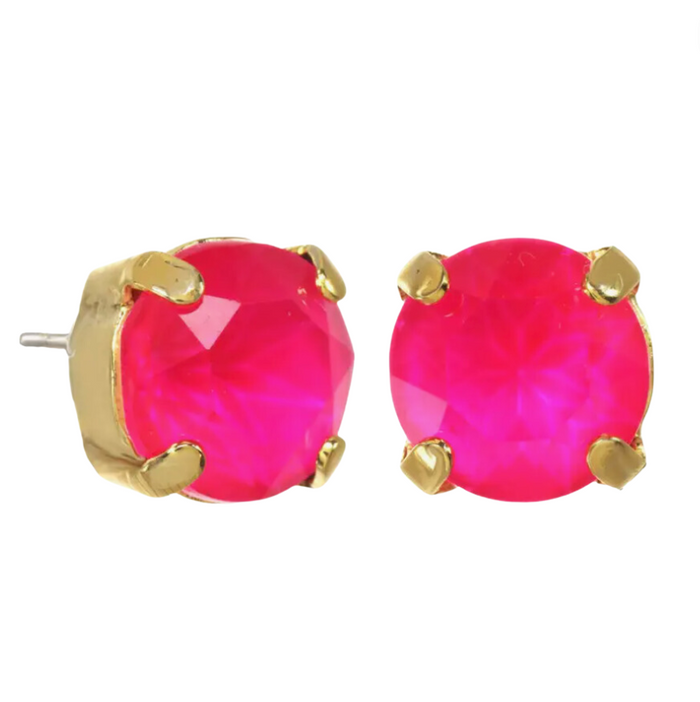 Tova Round Stud Earring