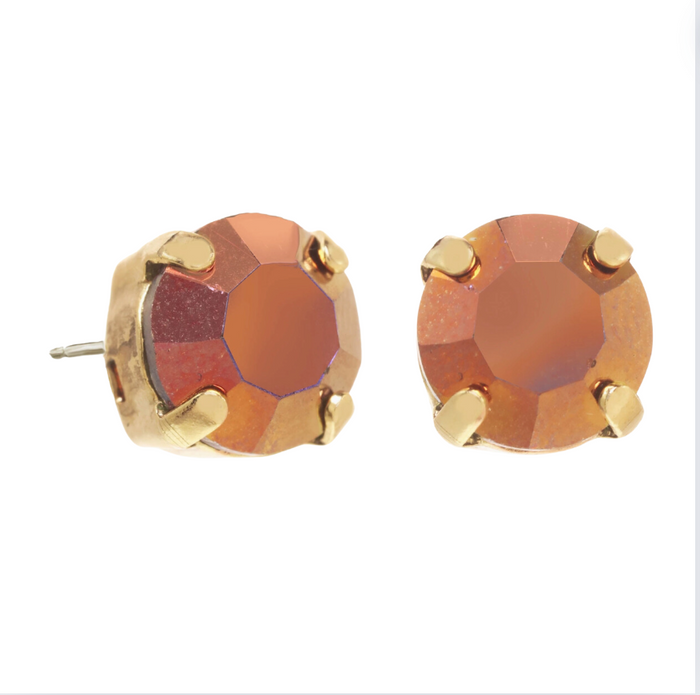 Tova Round Stud Earring