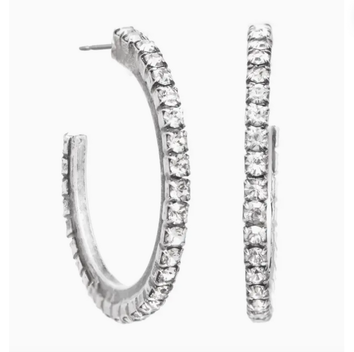 Tova Slim Hoop Earrings