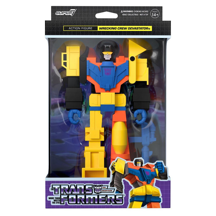 Transformers 6 ReAction Sction figure- Wrecking Crew Devastator