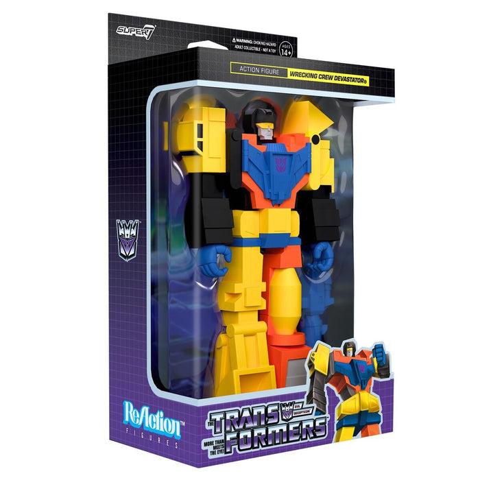 Transformers 6 ReAction Sction figure- Wrecking Crew Devastator