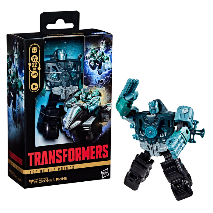 Transformers Age of The Primes Deluxe Class Action Figure - Micronus Prime