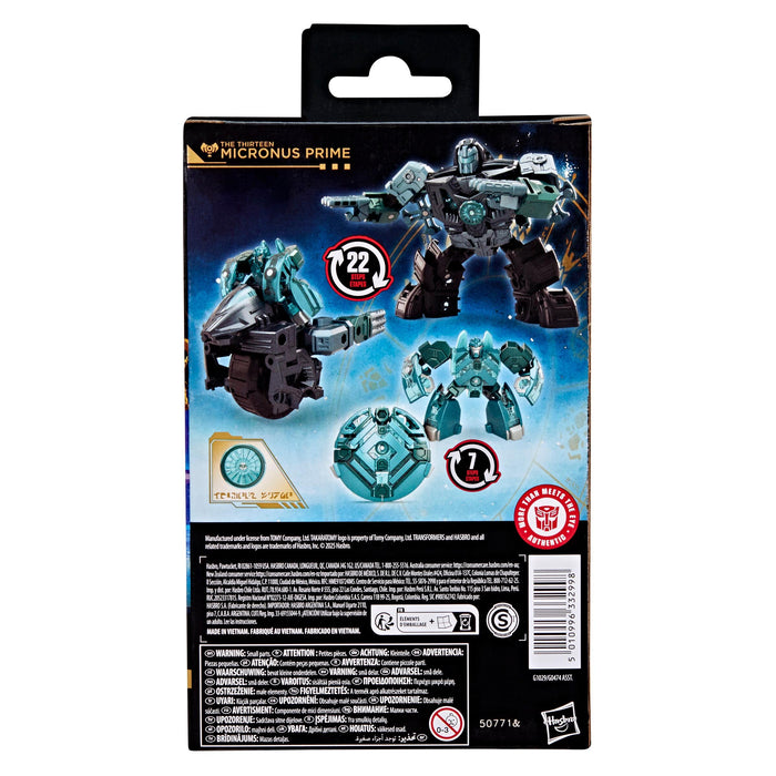 Transformers Age of The Primes Deluxe Class Action Figure - Micronus Prime