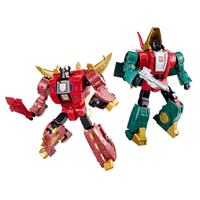 Transformers Age of The Primes Leader Class Action Figure 2-Pack - G2 Universe Dinobot Snarl & G2 Universe Dinobot Slug