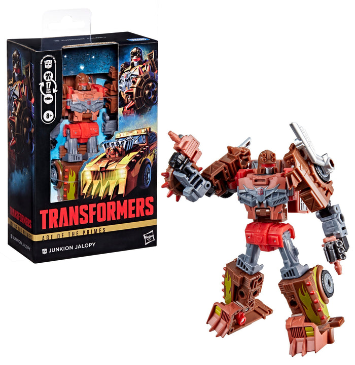 Transformers Generations Age Of The Primes Deluxe Class Action Figure - Junkion Jalopy