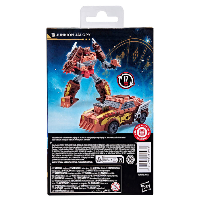 Transformers Generations Age Of The Primes Deluxe Class Action Figure - Junkion Jalopy
