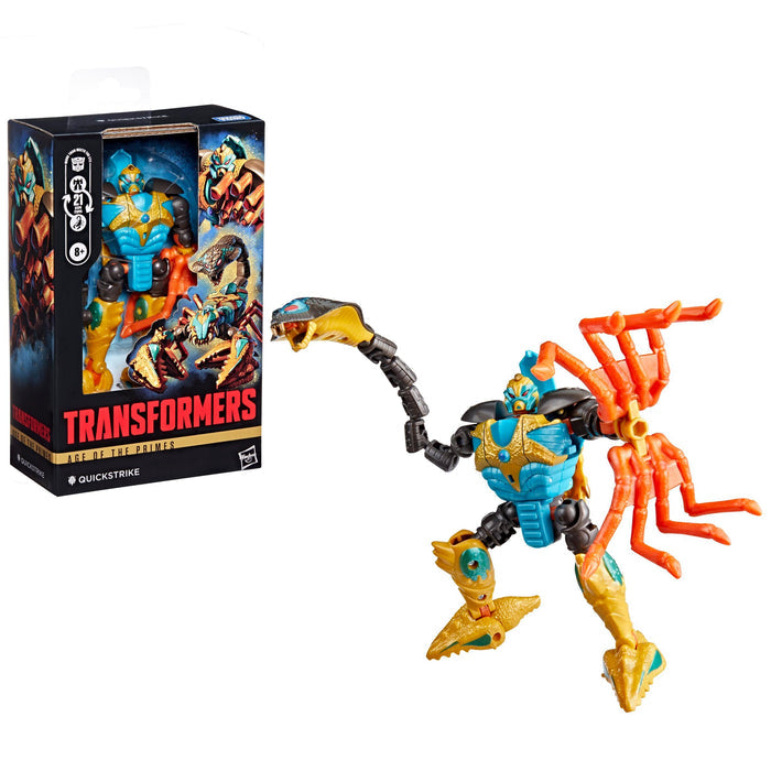 Transformers Generations Age Of The Primes Deluxe Class Action Figure - Quickstrike