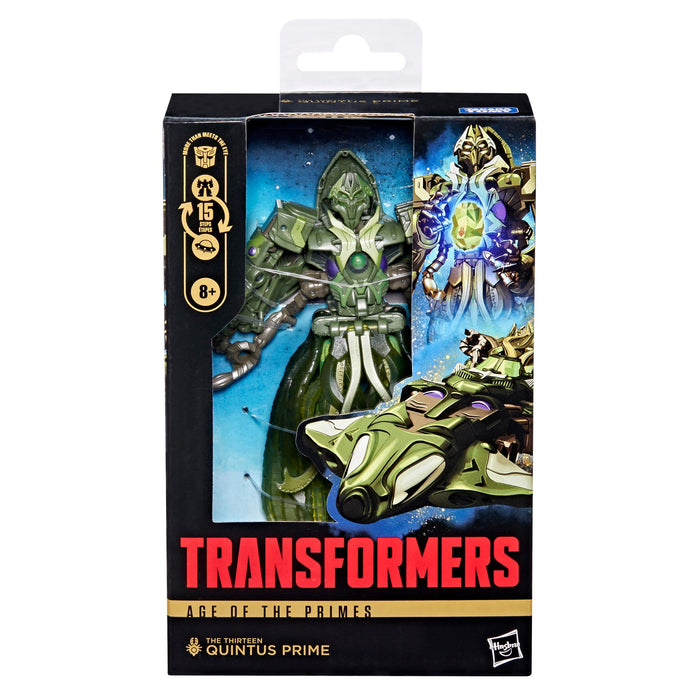 Transformers Generations Age Of The Primes Deluxe Class Action Figure - Quintus Prime
