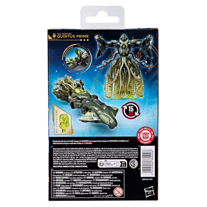 Transformers Generations Age Of The Primes Deluxe Class Action Figure - Quintus Prime
