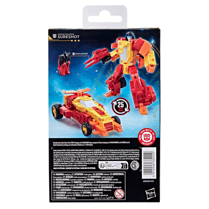Transformers Generations Age Of The Primes Deluxe Class Action Figure - Targetmaster Sureshot