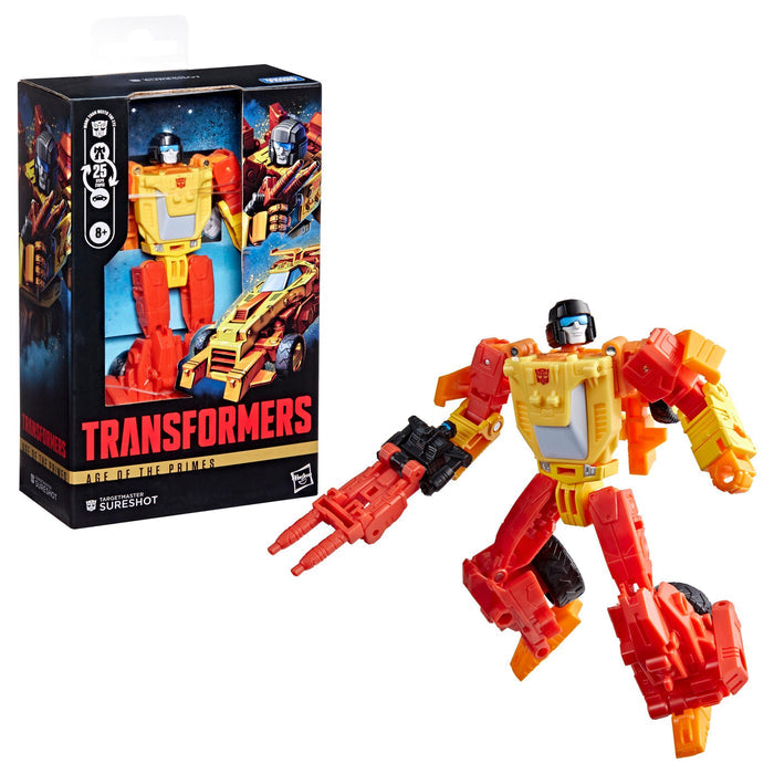 Transformers Generations Age Of The Primes Deluxe Class Action Figure - Targetmaster Sureshot