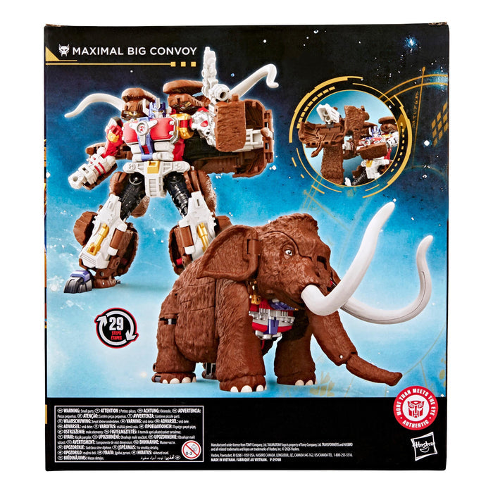 Transformers Generations Age Of The Primes Leader Class Action Figure - Maximal Big Convoy