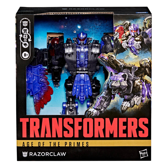Transformers Generations Age Of The Primes Leader Class Action Figure - Razorclaw