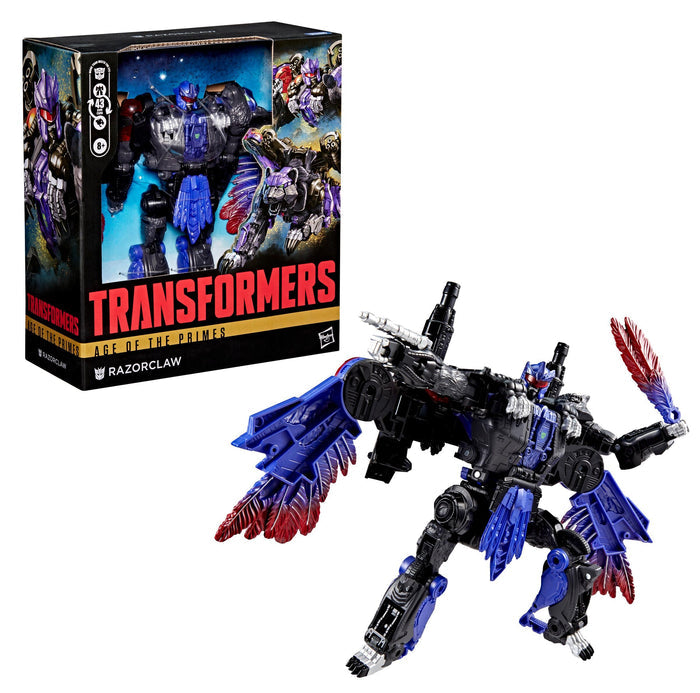 Transformers Generations Age Of The Primes Leader Class Action Figure - Razorclaw