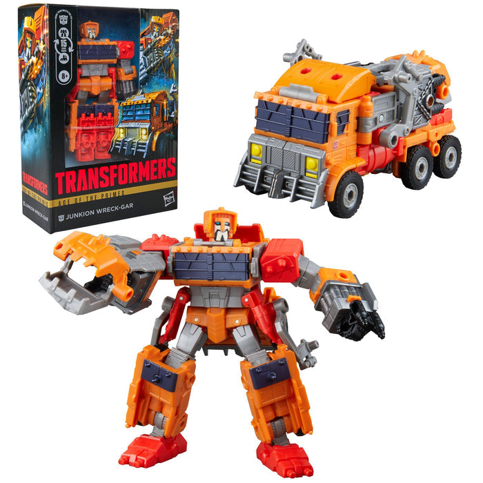 Transformers Generations Age Of The Primes Voyager Class Action Figure - Junkion Wreck-Gar