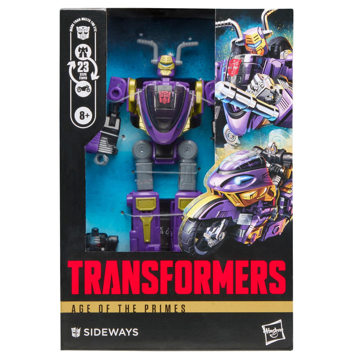 Transformers Generations Age Of The Primes Voyager Class Action Figure - Sideways