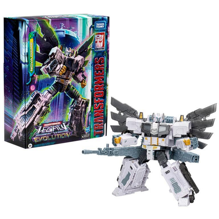 Transformers Legacy Evolution Leader Class Action Figure - Nova Prime