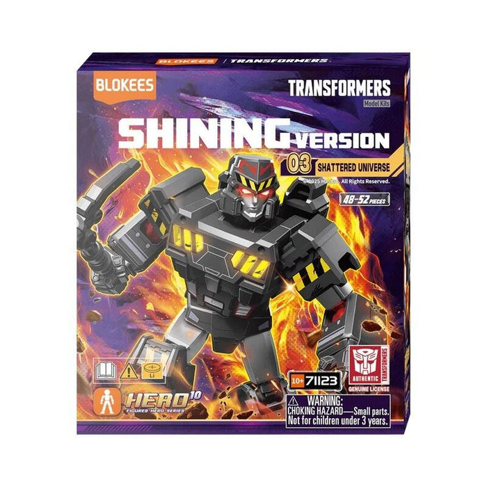 Transformers Shining Version 03: Shattered Universe Blokees Model Kit - Blind Box