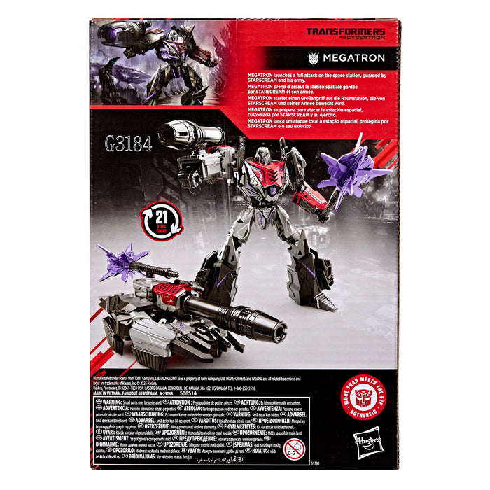 Transformers Studio Series Voyager Class Action Figure - Megatron (MTMTE Collection)