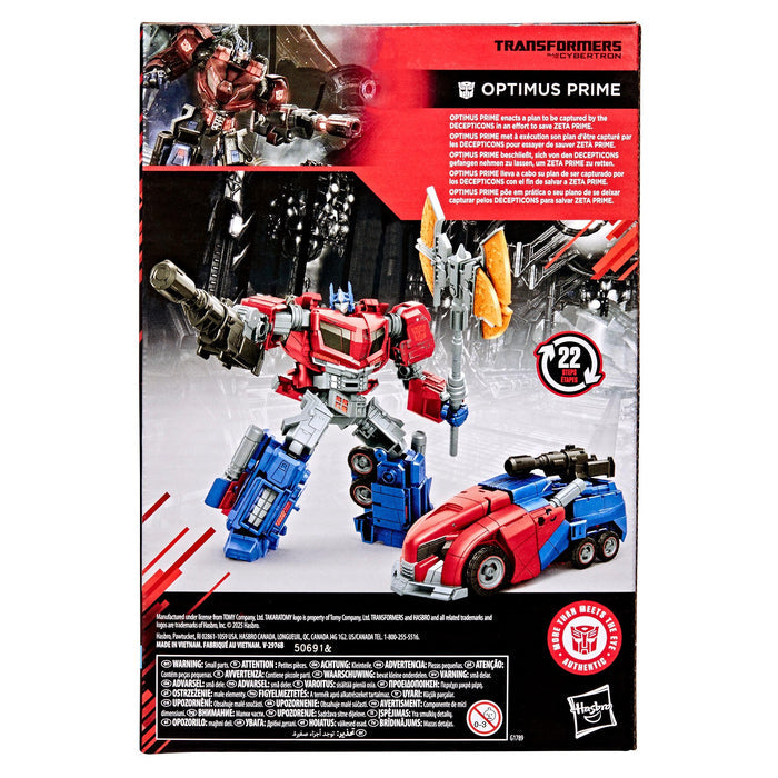 Transformers Studio Series Voyager Class Action Figure - Optimus Prime (MTMTE Collection)