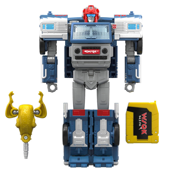 Transformers X Stranger Things Action Figure - Freakwency & 8-Trax
