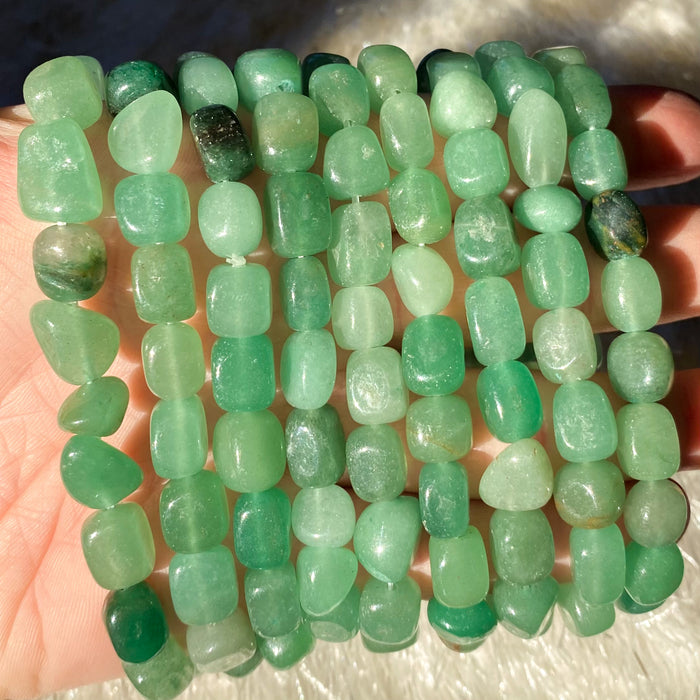Tumbled Green Aventurine Bracelet