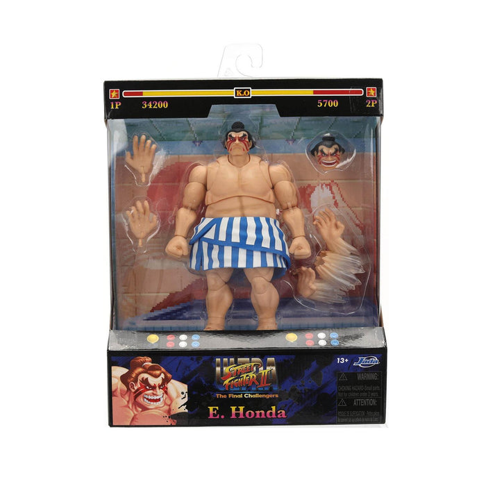 Ultra Street Fighter II 6 Inch Deluxe Action Figure Wave 5 - E. Honda