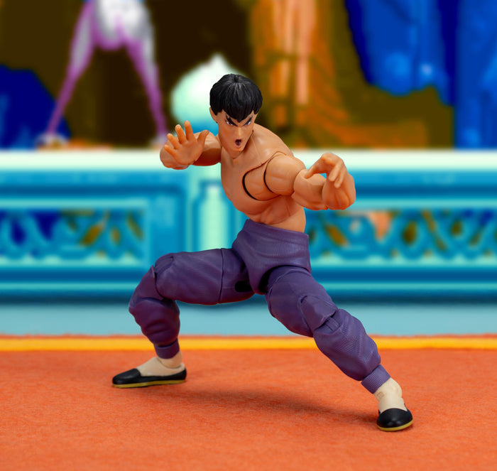 Ultra Street Fighter II Exclusive 6 Inch Deluxe Action Figure - Fei Long (Player 2)