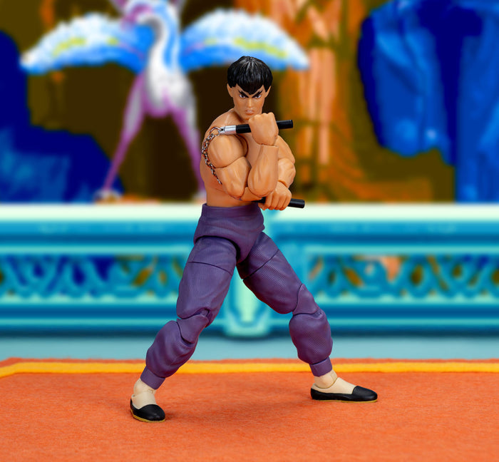 Ultra Street Fighter II Exclusive 6 Inch Deluxe Action Figure - Fei Long (Player 2)