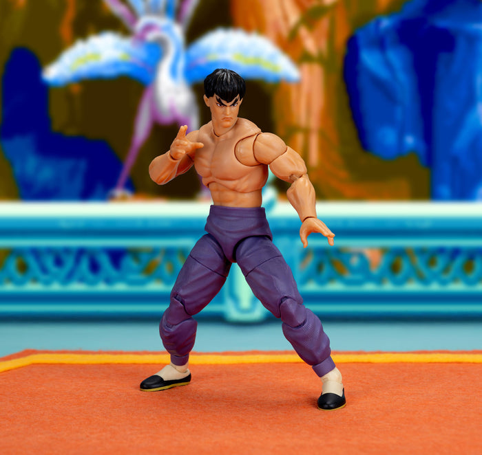 Ultra Street Fighter II Exclusive 6 Inch Deluxe Action Figure - Fei Long (Player 2)