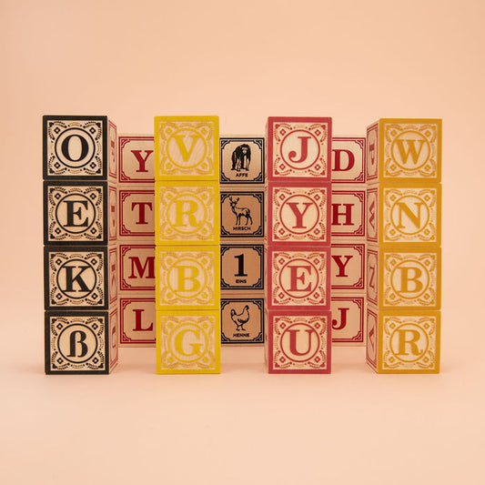 UNCLE GOOSE GERMAN ALPHABET BLOCKS