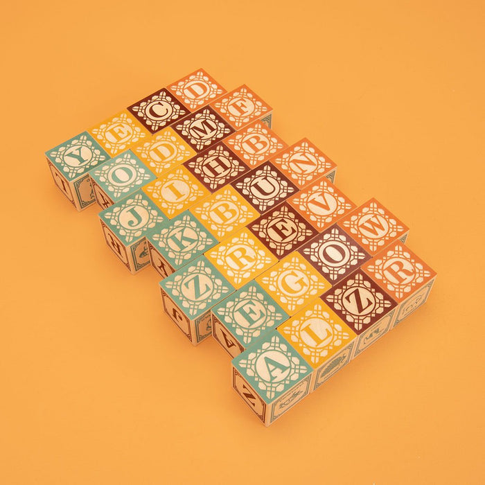 UNCLE GOOSE ITALIAN ALPHABET BLOCKS