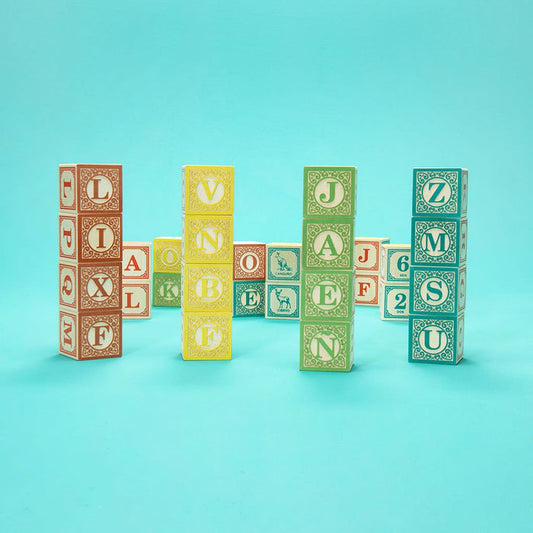 UNCLE GOOSE SPANISH ALPHABET BLOCKS