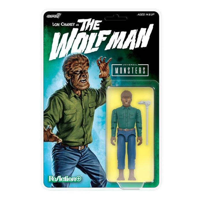 Universal Monsters ReAction+ Action Figure Wave 1 - The Wolf Man