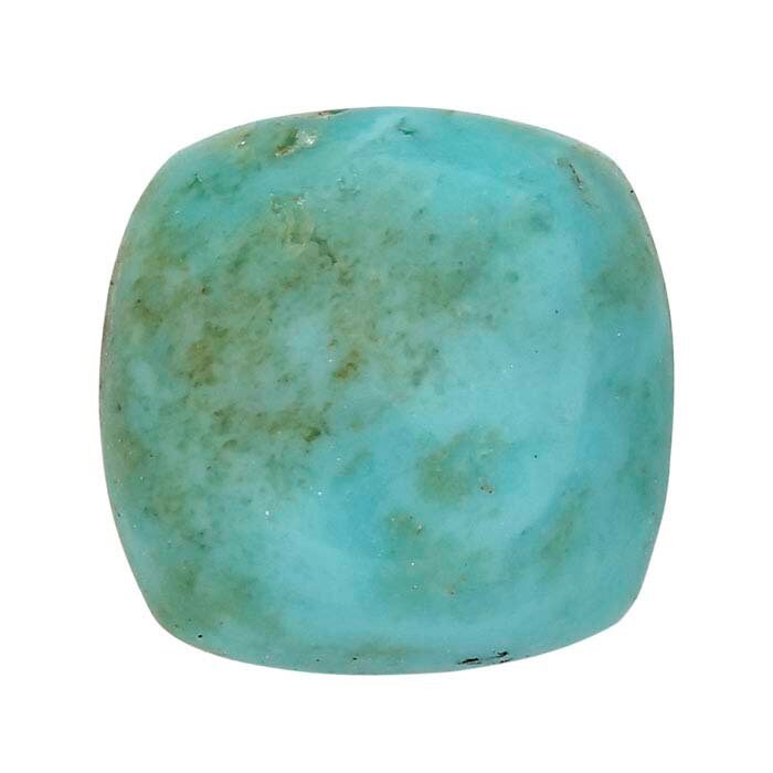 USA Natural Arkansas Mona Lisa Turquise Cab (Cabochon) 4mm to 8mm Cushion, Mined and Cut in USA