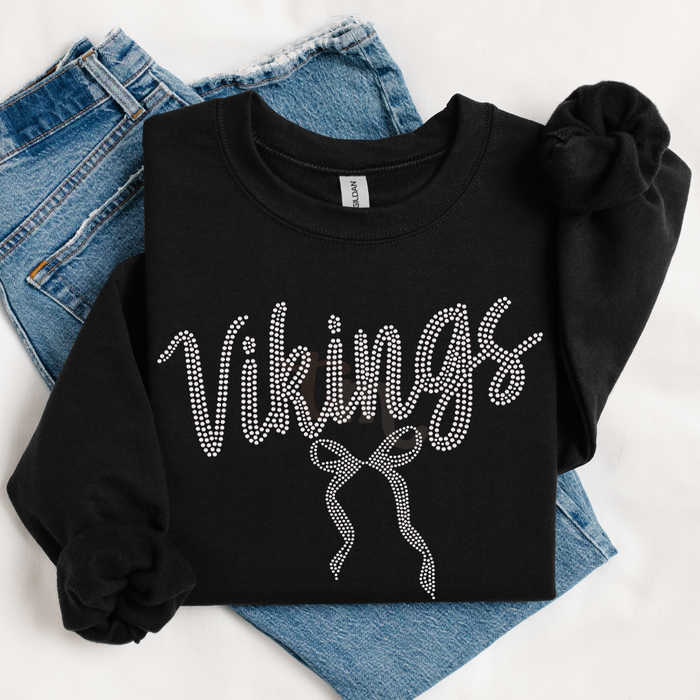 Vikings Bow RHINESTONE TRANSFER