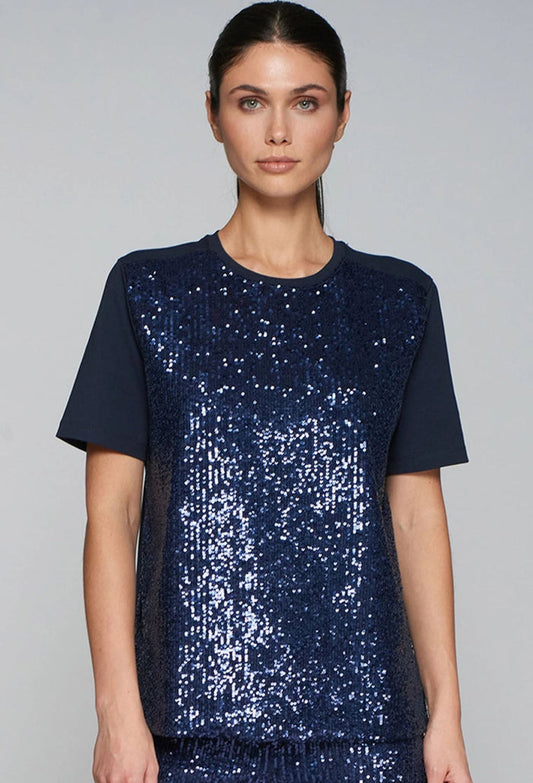 vilagallo-top-navy-sequin-short-sleeve-318001