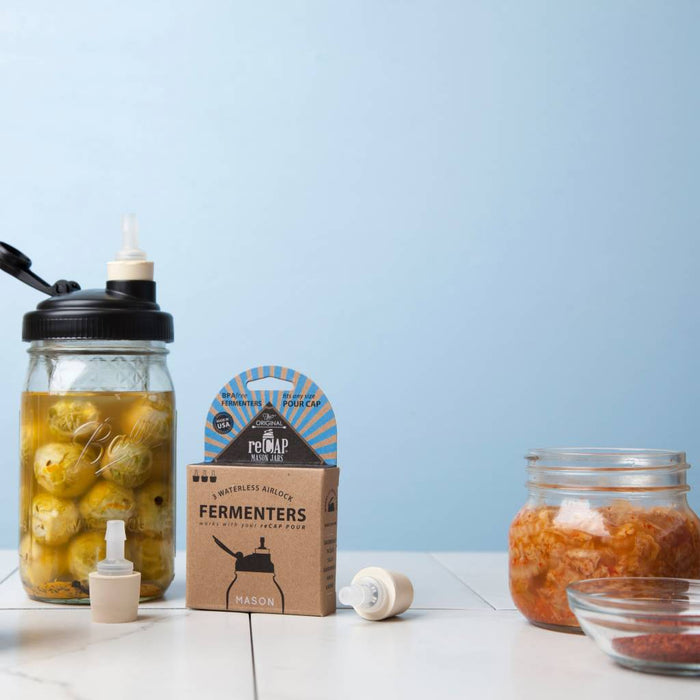 WATERLESS AIRLOCK FERMENTER