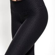 Wave Legging - Black-Leggings-coco on the go