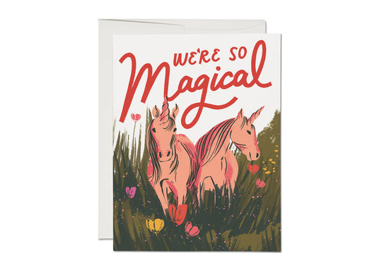 WE'RE SO MAGICAL LOVE CARD