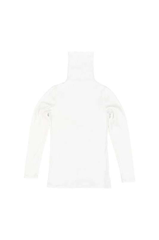 WHIDBEY TURTLENECK-WASHED WHITE