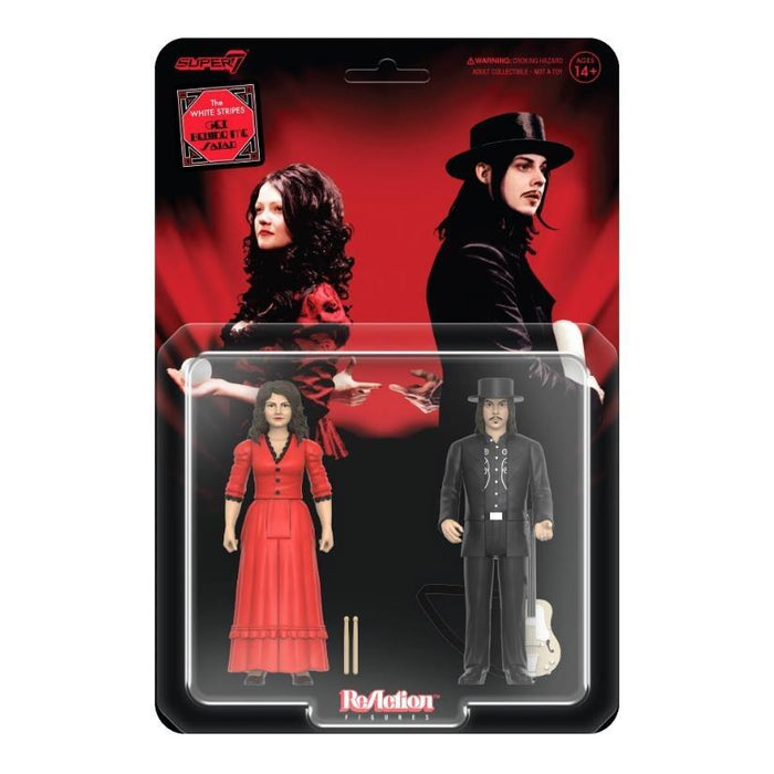 White Stripes ReAction Wave 1 The White Stripes 2-Pack (Get Behind Me Satan)