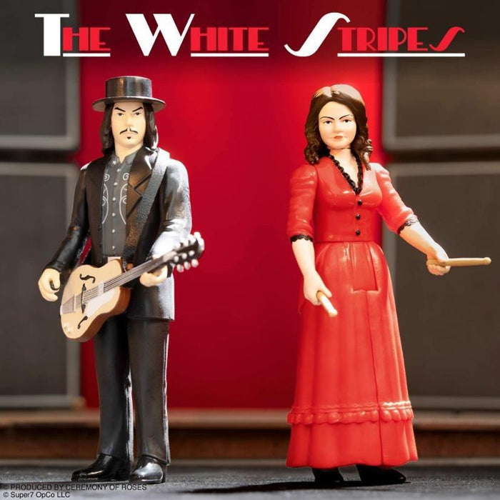 White Stripes ReAction Wave 1 The White Stripes 2-Pack (Get Behind Me Satan)