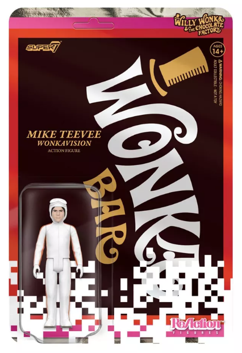 Willy Wonka & The Chocolate Factory ReAction Action Figure - Mike Teevee (Wonkavision Suit)