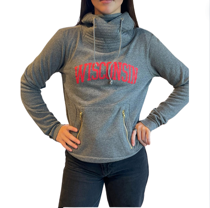 Wisconsin Ninja Hooded Sweatshirt
